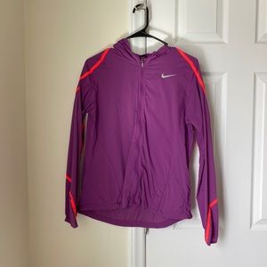 Dry fit reflective light rain jacket